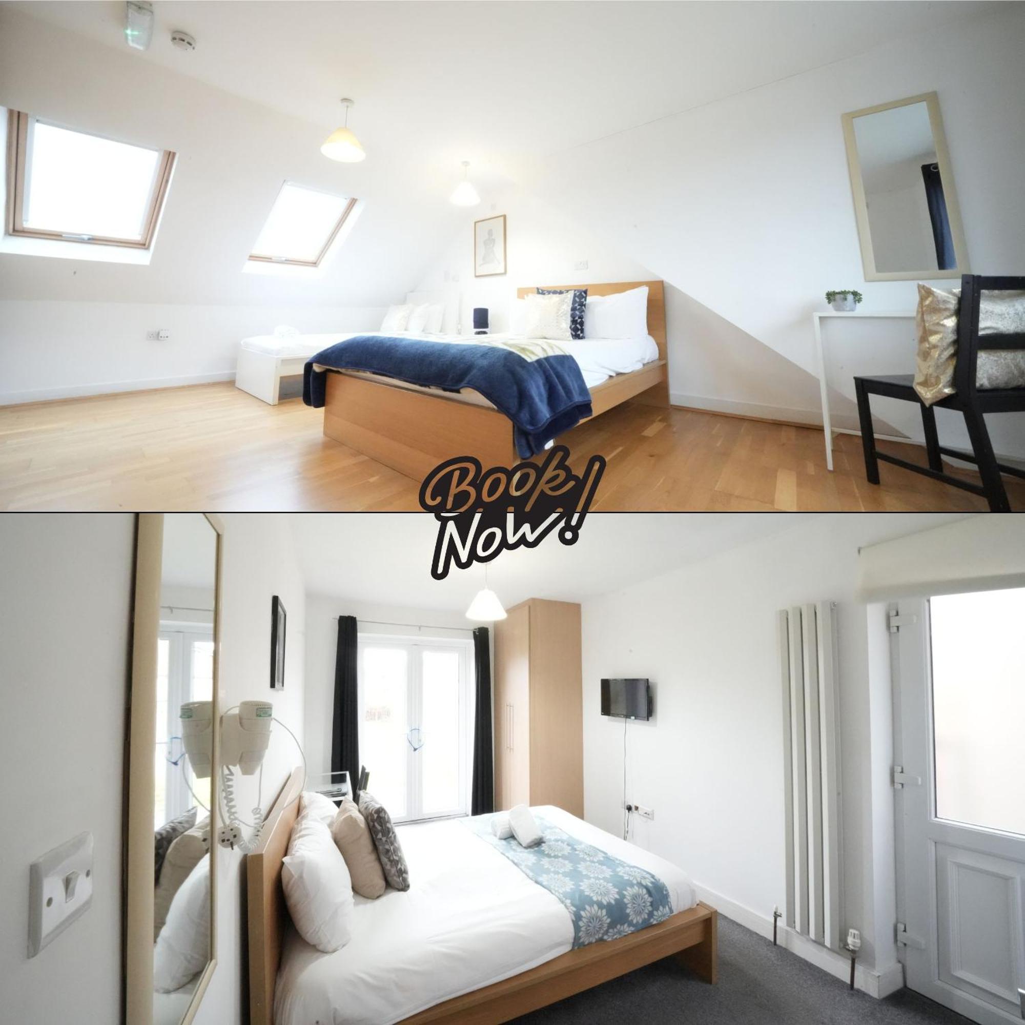 The Great Airport Place-Private Bedrooms With Private Bathroom-1 Bus To Heathrow Airport-5 Minutes By Car- Helpful Advice From Our Team Harmondsworth Exterior photo